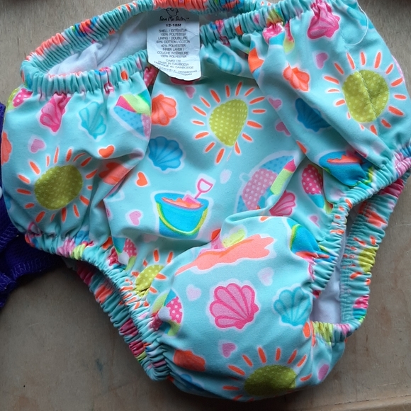 3 Swim cloth diapers & covers - Picture 5 of 6